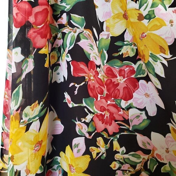 Tabloid Floral Skirt sz xs - Picture 3 of 5
